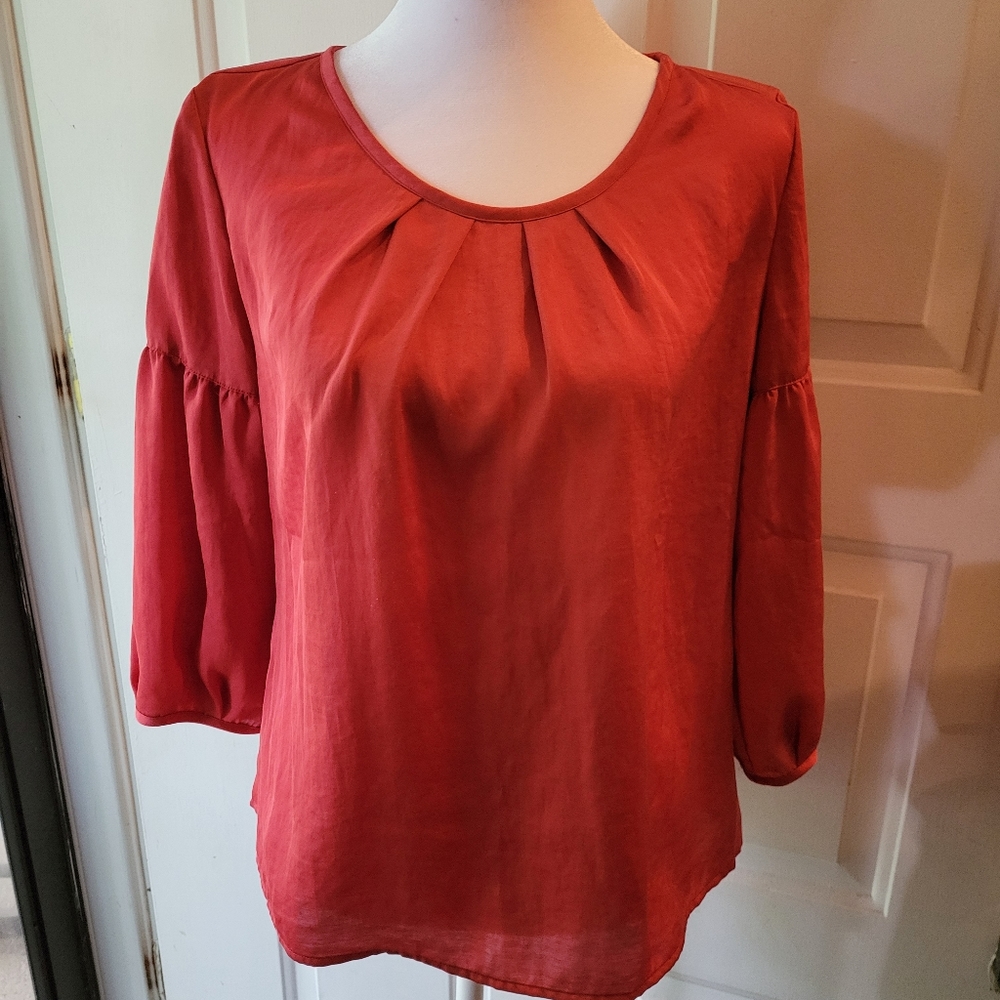 Ladies Talbot Blouse with 3/4 Sleeve